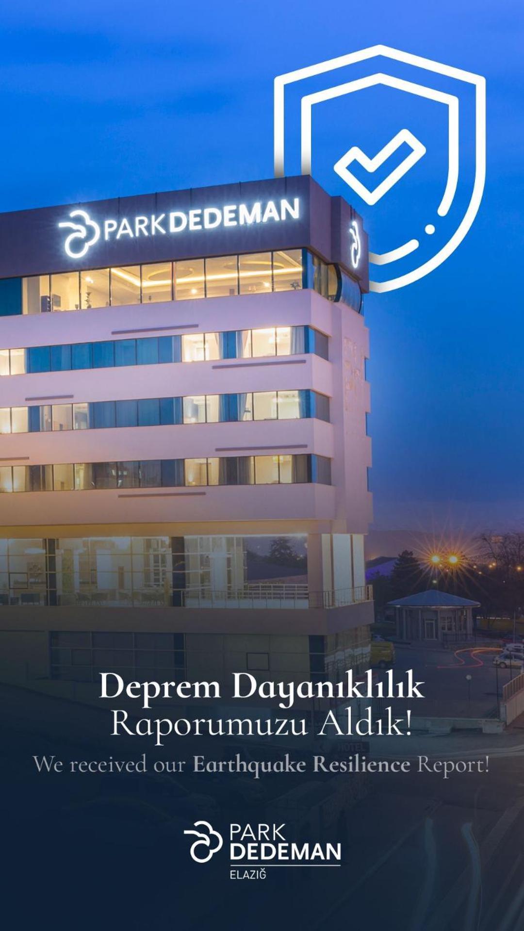 Park Dedeman Elazig Hotel ภายนอก รูปภาพ